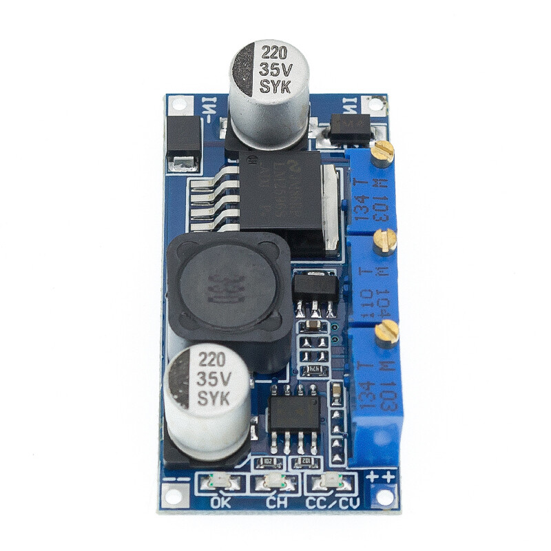 Lm2596s LM2596 CC/CV mô-đun điện DC-DC có thể điều chỉnh bước xuống 7V-35V DC-DC mô-đun dòng không đổi