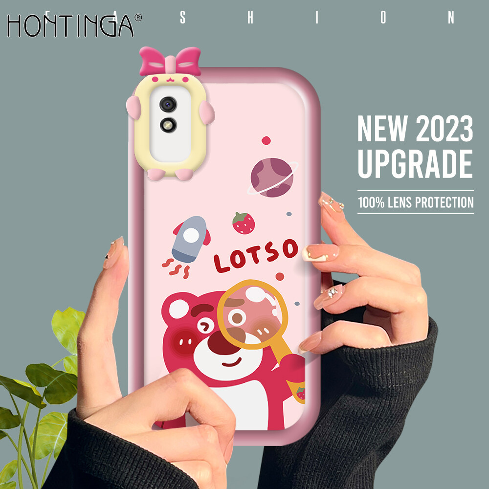 Hontinga Casing Case For Xiaomi Redmi Note 11 Pro 5G 4G Note 11S Note 11 9A note11s Case Cartoon Cute Bear Soft Silicone Full Cover Shockproof Rubber Cases Back Cover Phone Casing Softcase For Girls