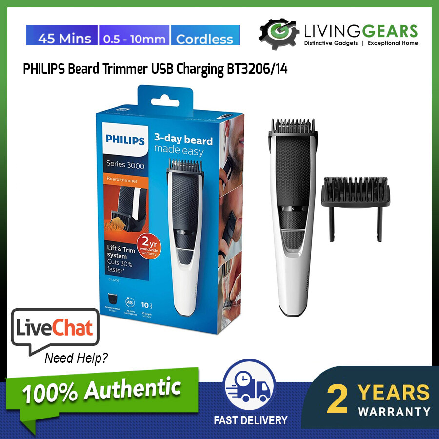 philips series 3000 beard & stubble trimmer