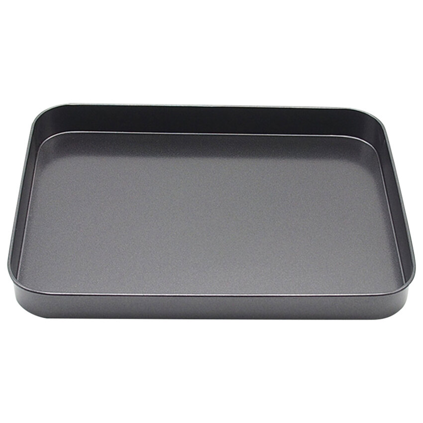 Khay nướng bánh mì màu vàng/đen có chất liệu thép cacbon chống dính và kích thước 10 inch - INTL