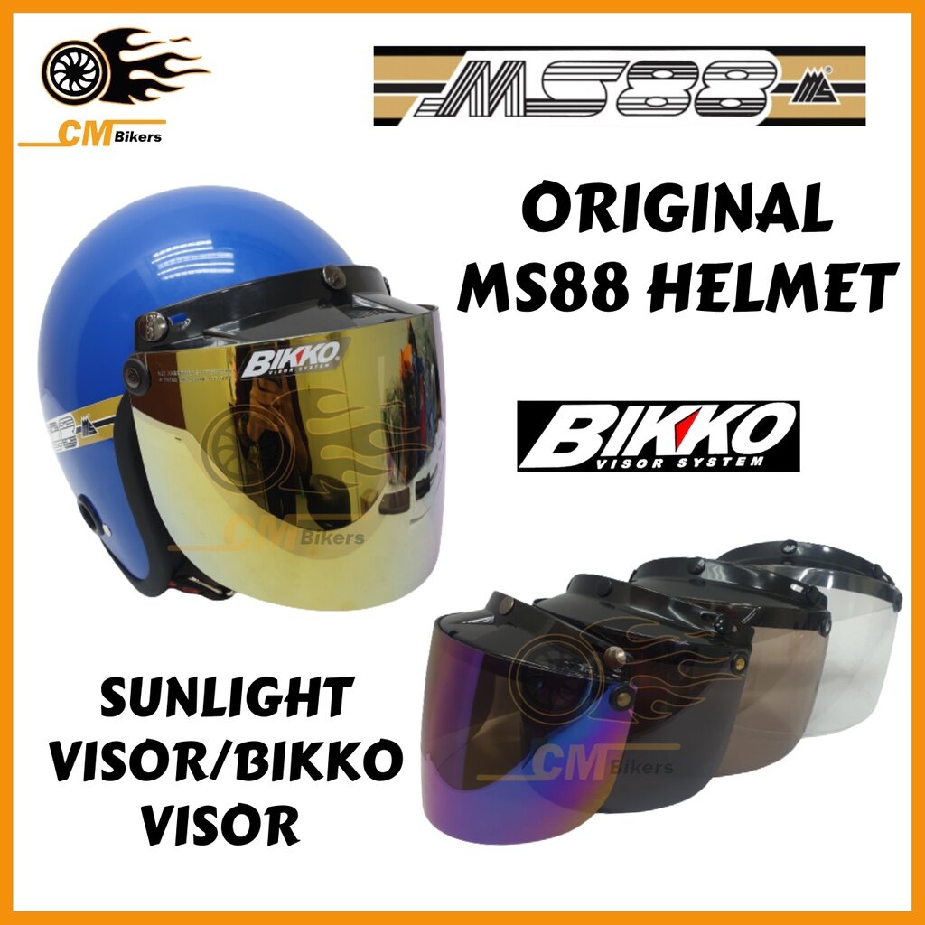 Original MS88 Helmet Sunlight Visor/BIKKO Visor READY STOCK Lazada