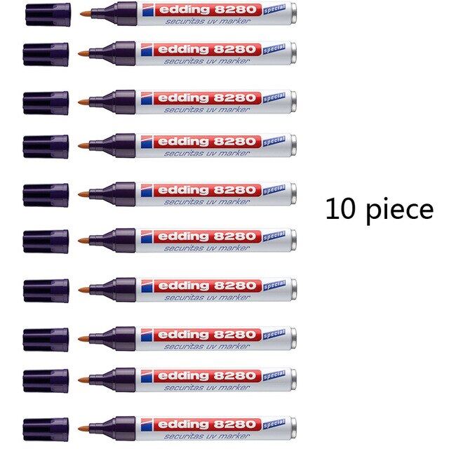 Edding 8280 Highlighter Pen Oily UV Pro Invisible Pen 1Mm Permanent Ink