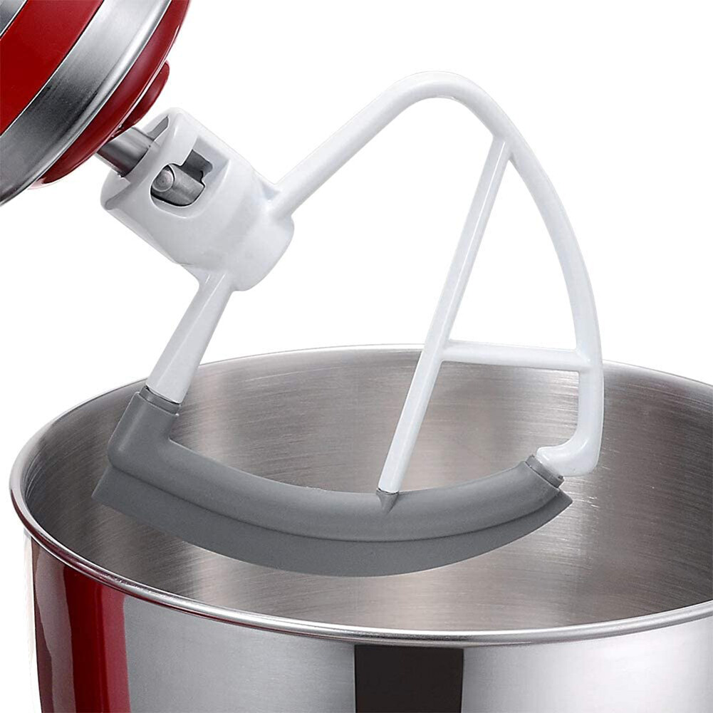 Terylin Flex Beater Head Bowl Scraper Parts for KitchenAid 4.5-5QT Tilt-Head Stand Mixer