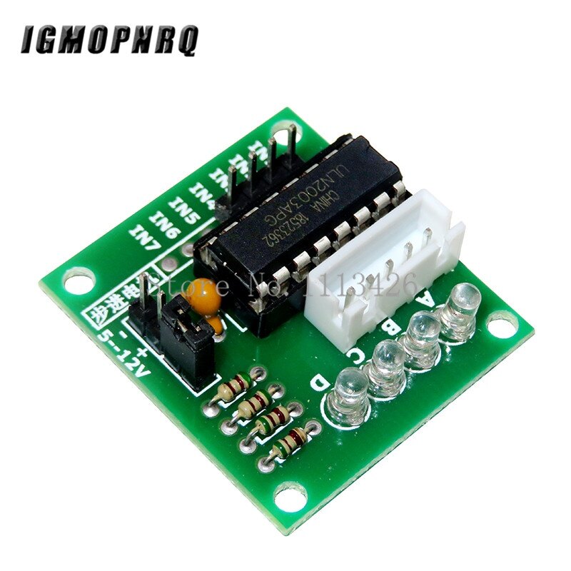 High-power uln2003 stepper motor driver board test module for arduino avr smd