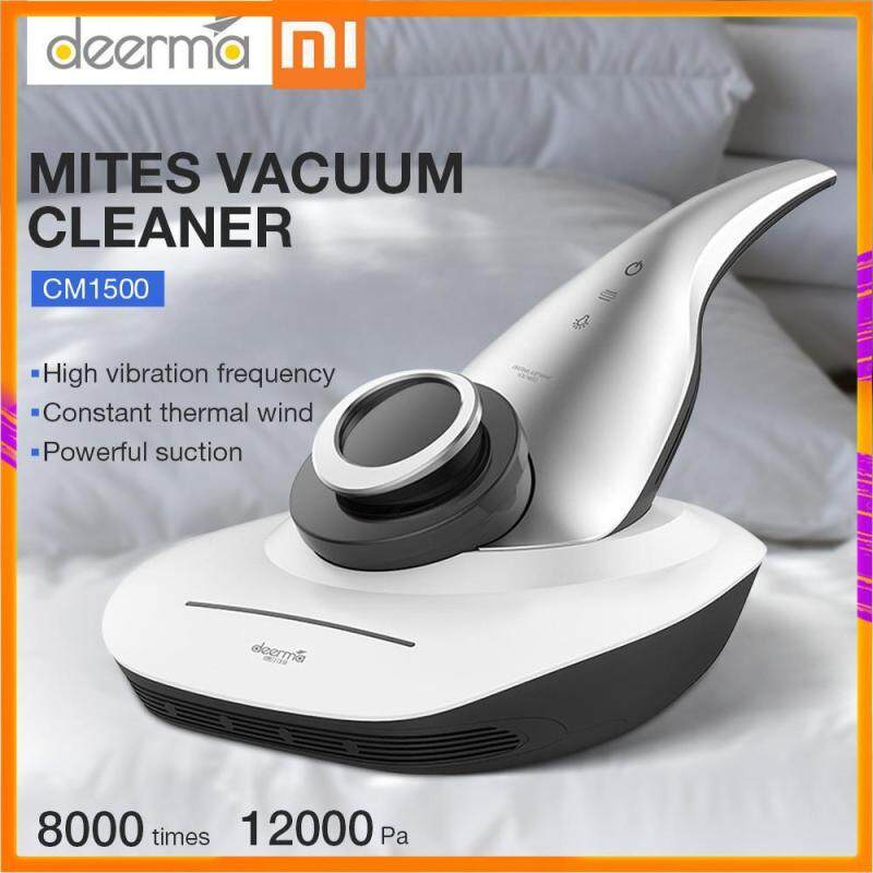 【100% Original】2019 Xiaomi Deerma CM1500 Vacuum Cleaner UV Mites 12000 Pa Hand-Held Anti-dust HEPA Vacuum Cleaner For bed Mattress Cushion Sofa Singapore