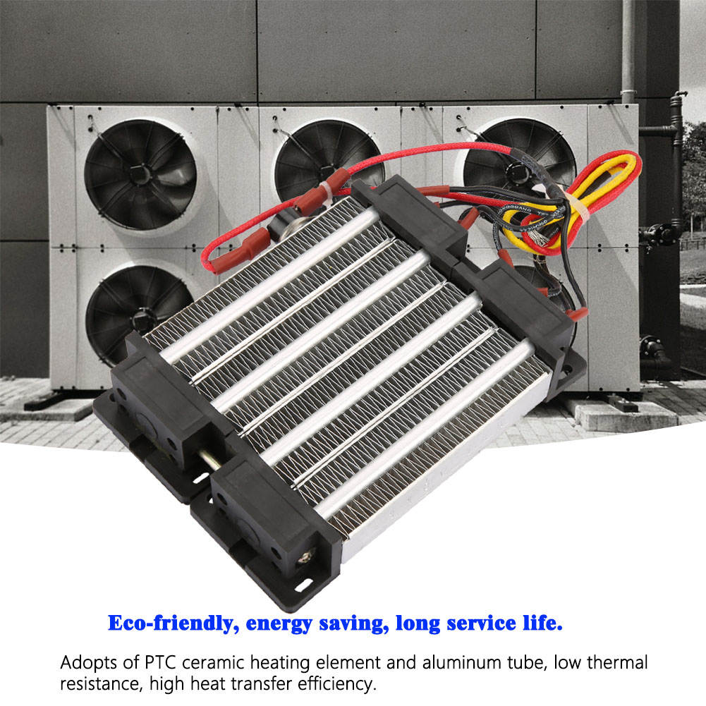 Zonejoy 110V/220V 1000W cách điện gốm PTC Bộ cấp nhiệt không khí Bộ phận gia nhiệt PTC, gốm không khí gốm không khí sưởi ấm yếu tố nóng, gốm PTC Bộ cấp nhiệt không khí, PTC không khí