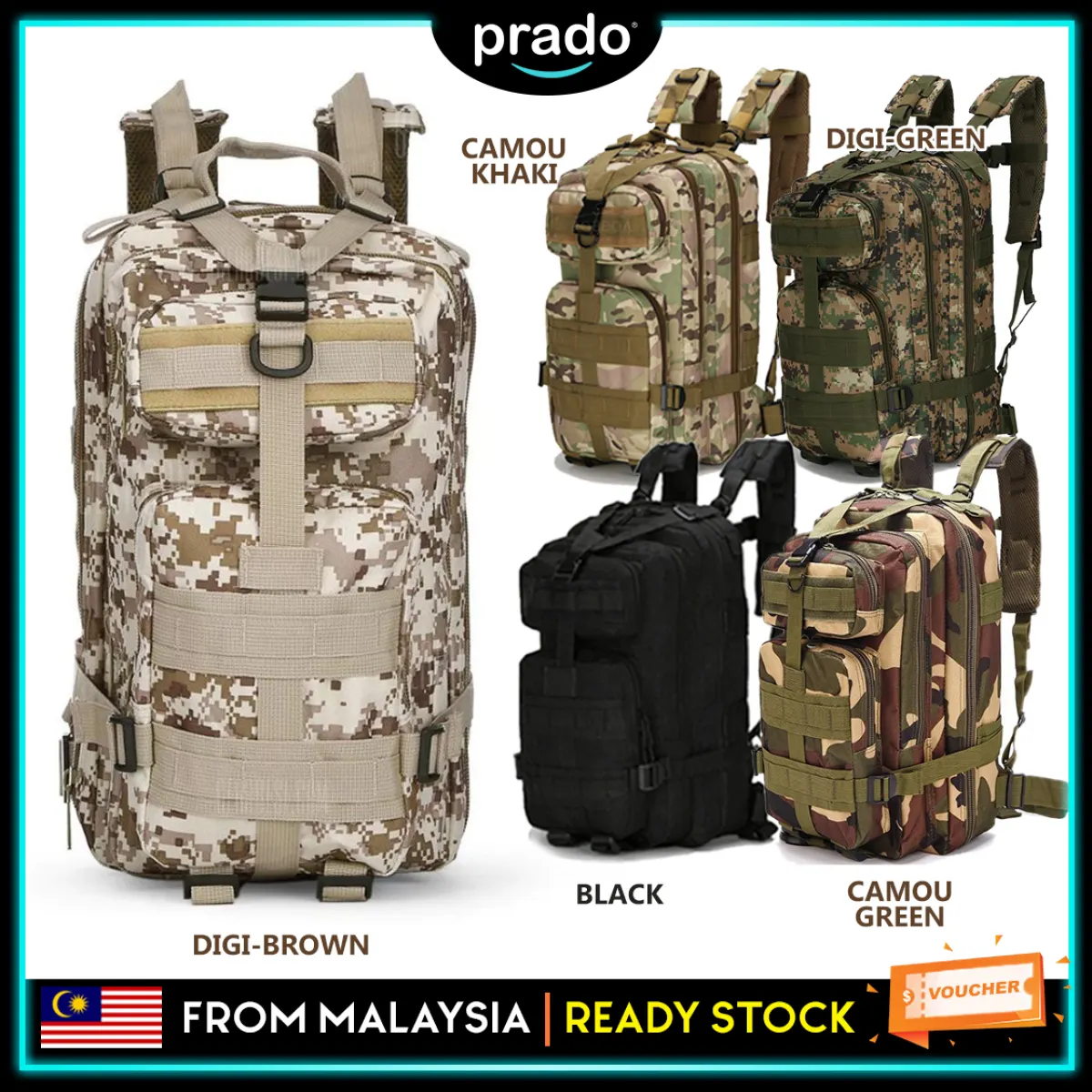 tactical backpack malaysia