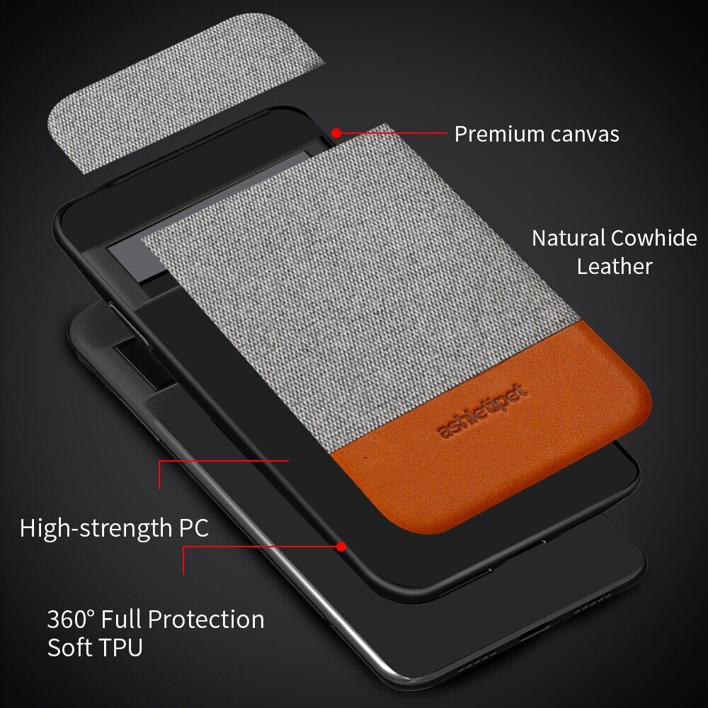 Vải + da Ốp điện thoại cho Google Pixel 7 8 Pro 6 Pro Pixel 6 5 pixel 4 pixel 4A pixel 5A 6A vải 360 bảo vệ toàn bộ