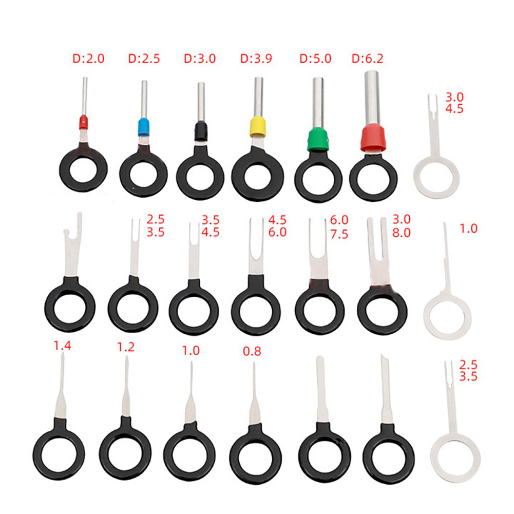 Paynee MacMillanj 36/ 41pcs Car Terminal Removal Kit Wiring Crimp Connector Pin Extractor Puller Terminal Repair Professional Tools|Stylus