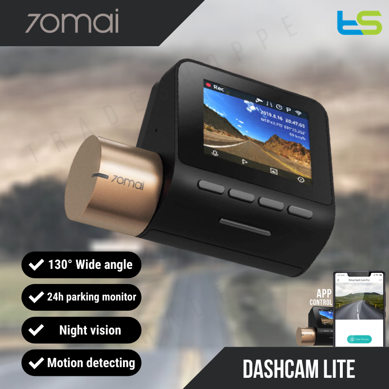 70mai Lite DashCam Car Camera D08 Dash Cam WiFi APP Control Lazada