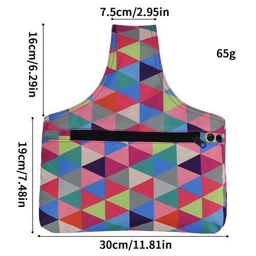 DIY Knitting Tote Bag Big Capacity Yarn Storage Bag For Thread Wool Crochet Hook Sewing Kit Organizer Bag For Mom Travel Gift
