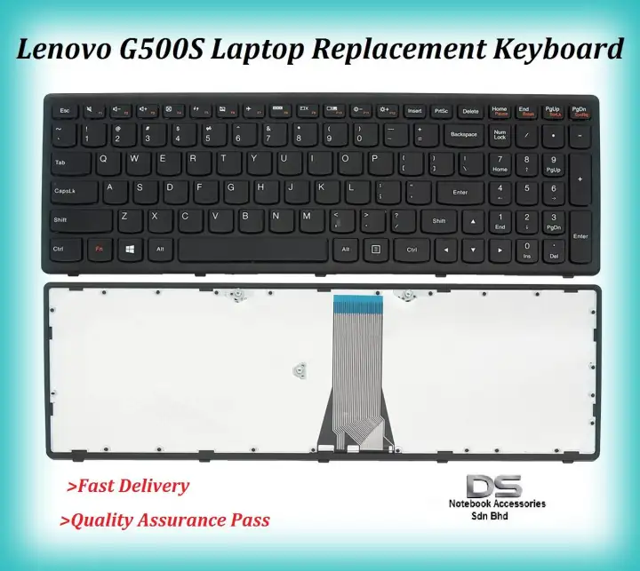 Lenovo Ideapad Z500 Replacement Laptop Keyboard Lenovo G500s Laptop Keyboard Lazada