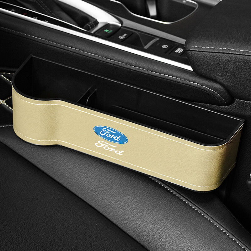 Ford Car Seat Storage Box Gap Storage Box Car Storage Box Gap Filler Holder For Wallet Phone Gap Pocket Car Accessories