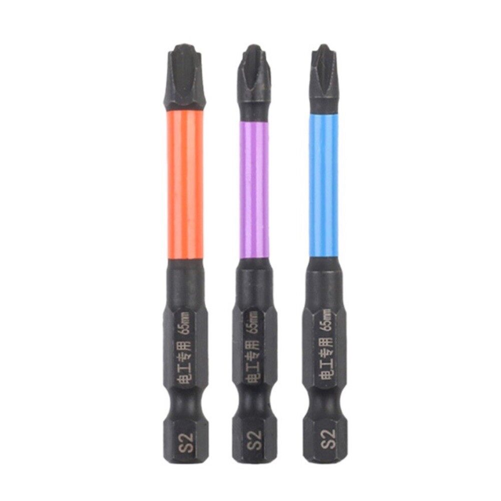 Cross Screwdriver Bits Special Slotted Cross Screwdriver Bit For Electrician FPH1 FPH2 FPH3