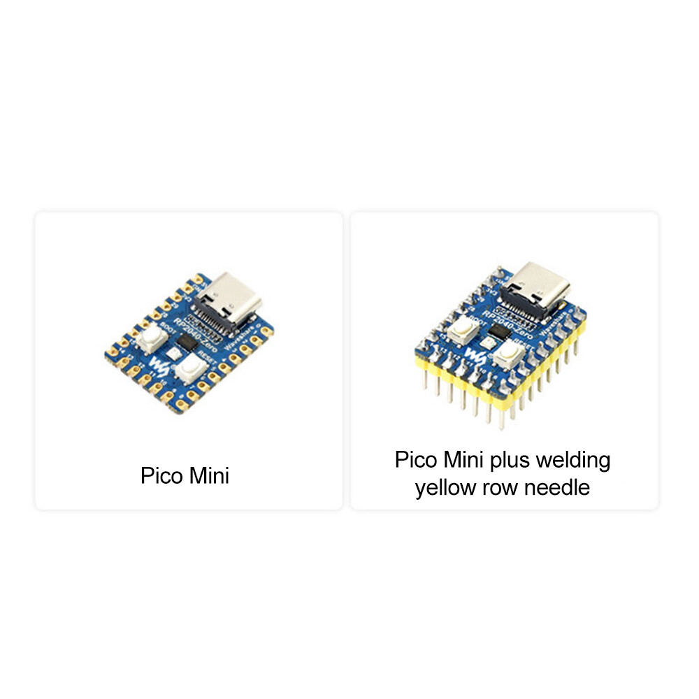 Raspberry Pi RP2040-Zero Microcontroller PICO Development Board without Pin Header