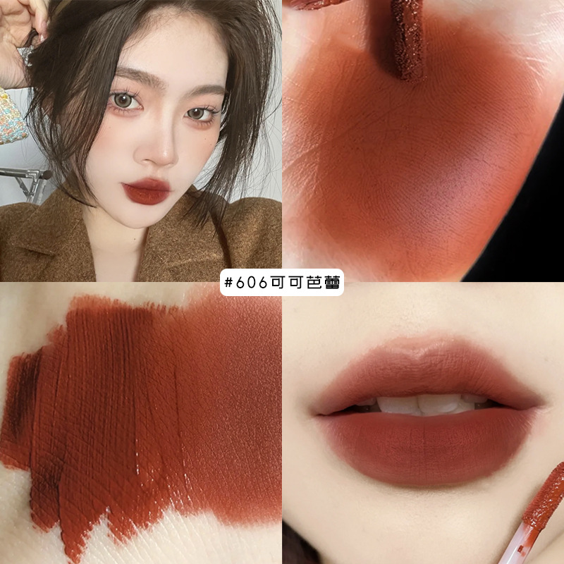 Daimanpu 6 Color Small Baby Bottle Lip Gloss Long Lasting Smooth Moisturizing Lip Tint