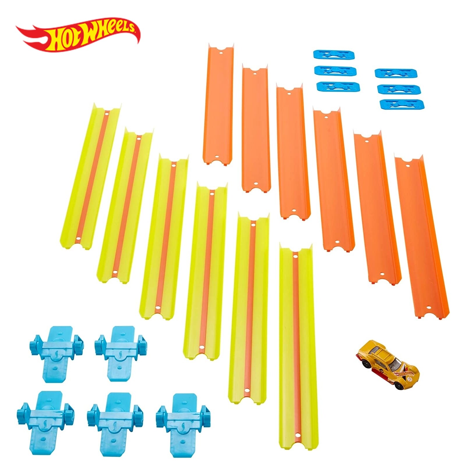 hot wheels track builder connectors