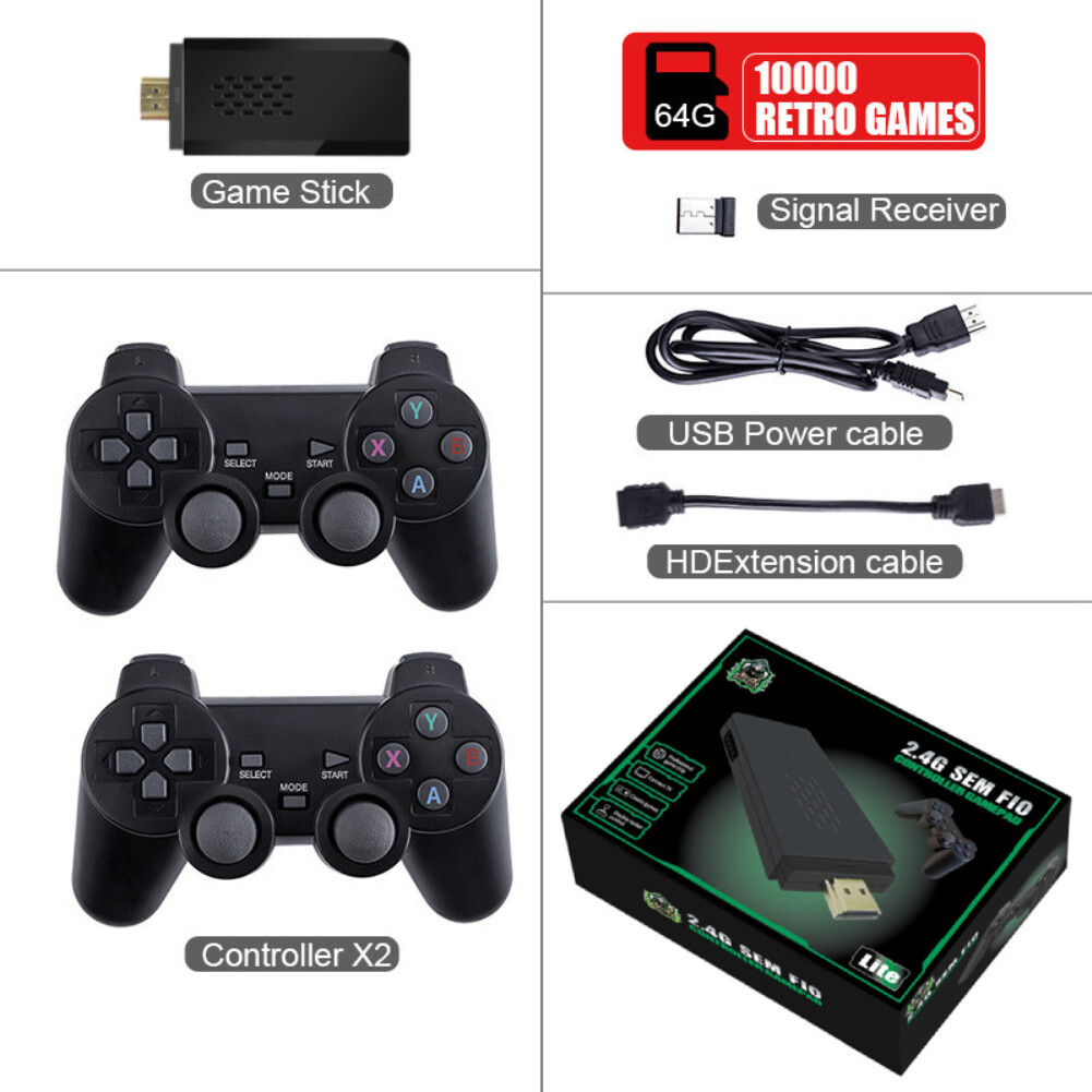 máy Chơi Game Điện Tử M8 Bộ Điều Khiển Không Dây Kép 2.4G Máy Chơi Game Điện Tử Cổ Điển TV 4K 10000 Trò Chơi 64GB Trò Chơi Cổ Điển Cho PS1/GBA Giao Hàng Bỏ Qua Khâu Vận Chuyển Hỗ Trợ 10 Ngôn Ngữ Hỗ Trợ 9 Trình G Zweicx