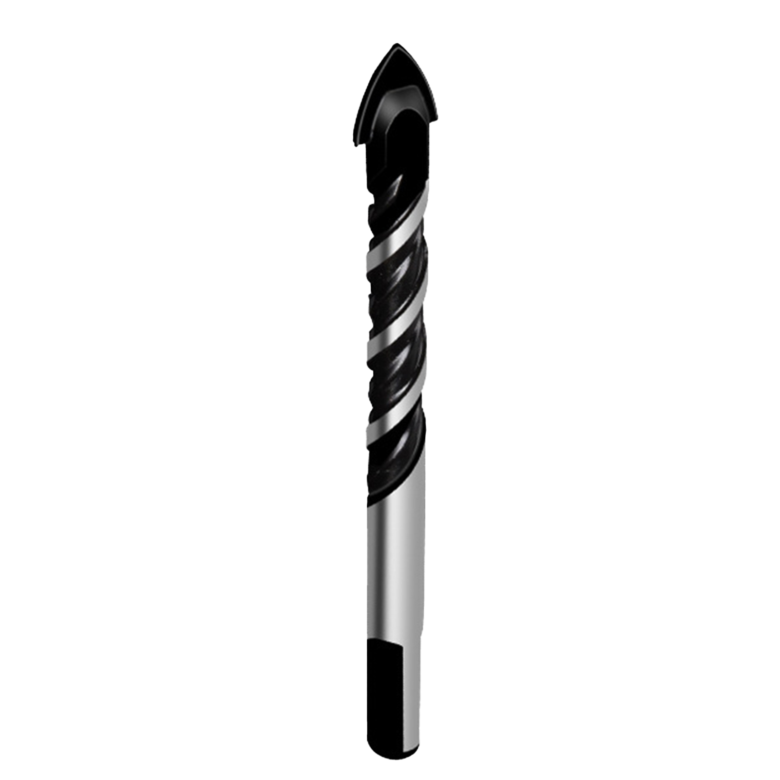 Farfi 3-12mm Drill Bit Harder High-strength Large Bite Area Sturdy Triangle Drill Twist Bit for Ceramic