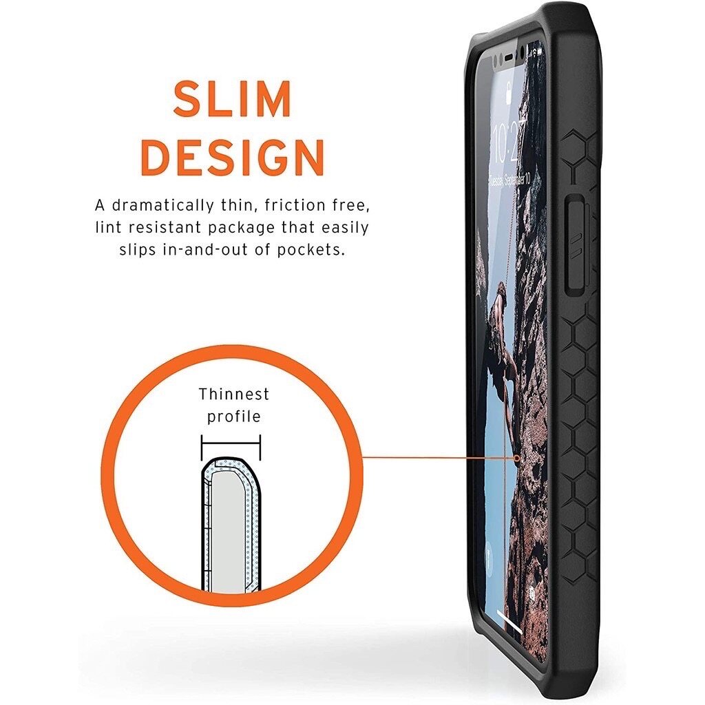 UAG Shatter-resistant Case for iphone 15 pro max 14 pro max iPhone 13 pro max 12 pro max 12 mini 11 pro max XS Max X/XS XR 7/8 Plus 7/8/SE 2020 6/6s plus 6/6s  Carbon Fiber Monarch  Shockproof Protective UAG case