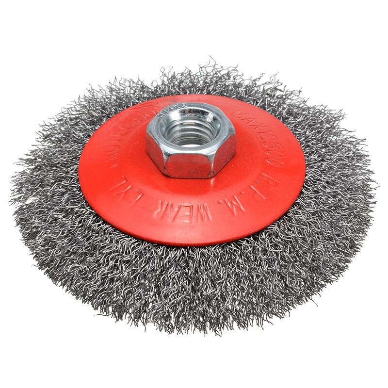 1pcs Wire Brush 100mm/ 4" Wire Wheels Electric Drill Grinding Mill Polish Derusting Tool For Angle Grinder Abrasive Tools