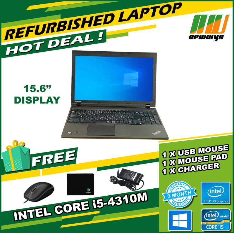 Laptop Murah Secondhand Lenovo Thinkpad L540 Intel Core I5 4310m 2 7ghz 4gb Ram 500gb Hdd Laptop Murah Secondhand Lenovo Thinkpad L540 Intel Core I5 4310m 2 7ghz 4gb Ram 500gb Hdd