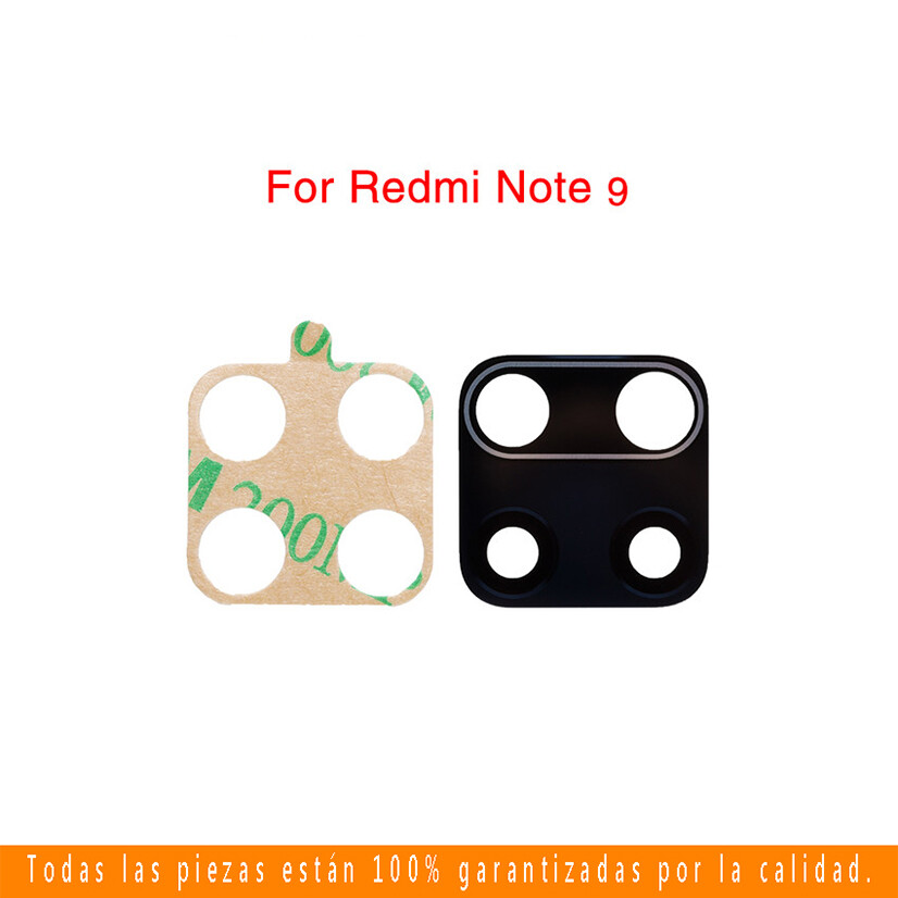 For Xiaomi Redmi Note 9Pro 9S rear back Rear Camera Glass Lens Cover for Xiaomi Redmi Note9 note 9 Pro 9S with Replacement Adhesive