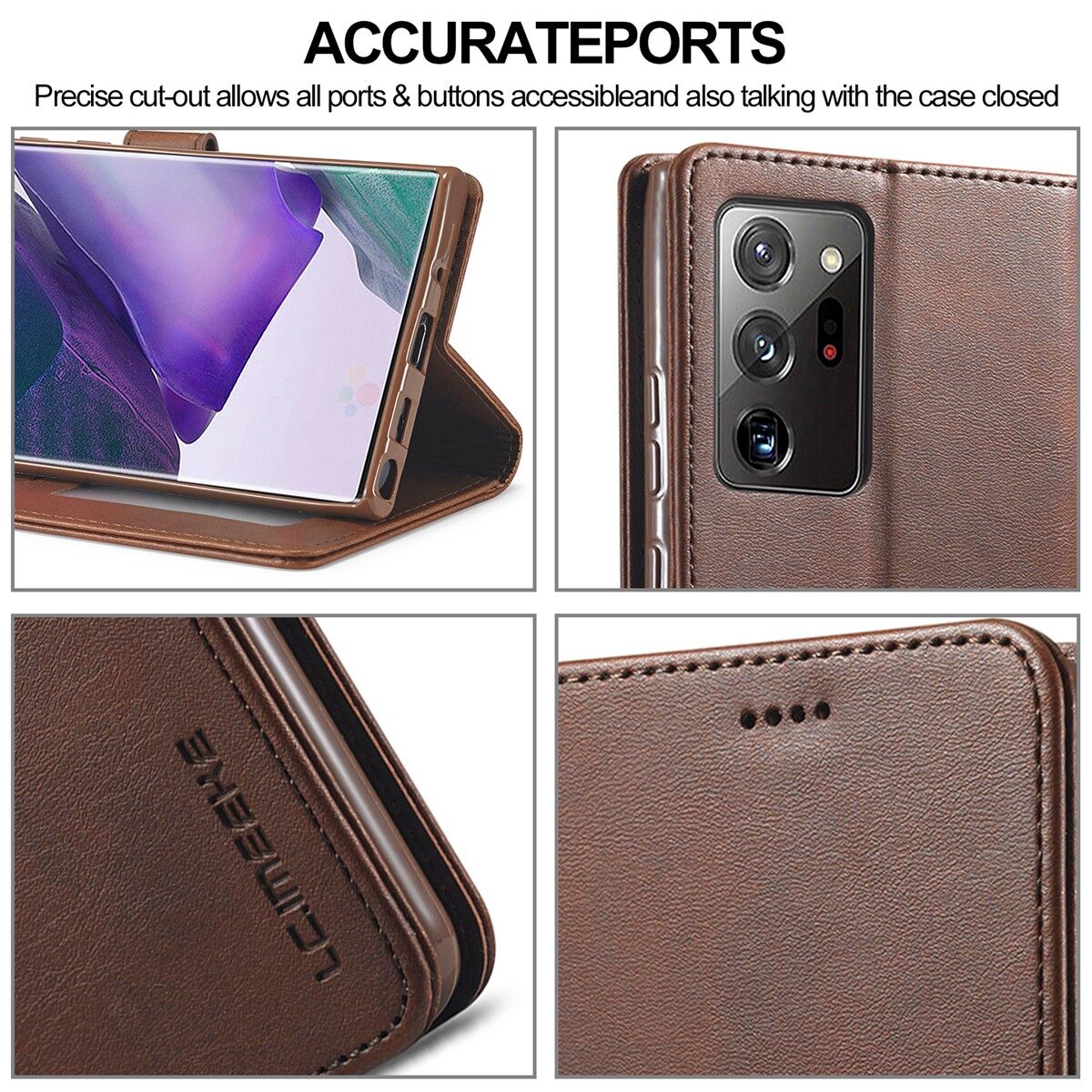 Ốp Điện Thoại Ultra Cho Samsung Note 8 / Note 9 / Note 10 / Note 10 Plus / Note 20 / Note 20, Bao Da Nắp Gập Ví Có Khe Cắm Thẻ