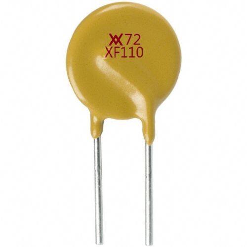 20pcs rxef110 xf110 72v 1.1a pptc resettable fuse