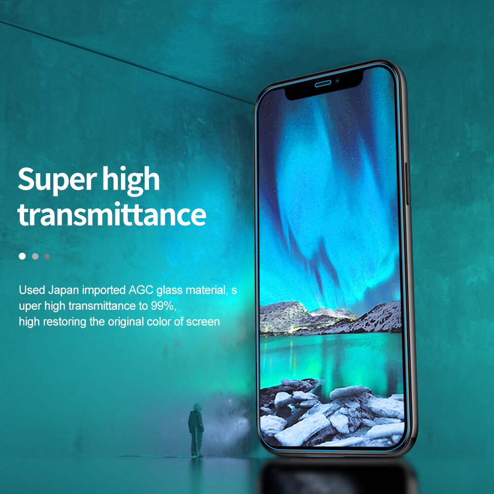 Nillkin 0.2mm Glass for iPhone 12 mini 12 Pro Screen Protector H+Pro Anti-Explosion Anti-Fingerprint 9H Super Thin Tempered Glass Film
