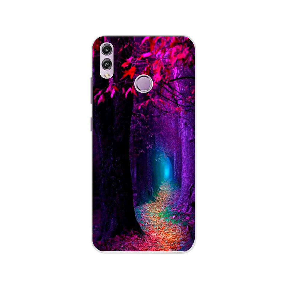 Phone Case For Huawei Honor 8X Max Y Max ARS-L22 Enjoy Max 7.12 inch Painted Pattern Soft Silicone TPU Back Cover Case