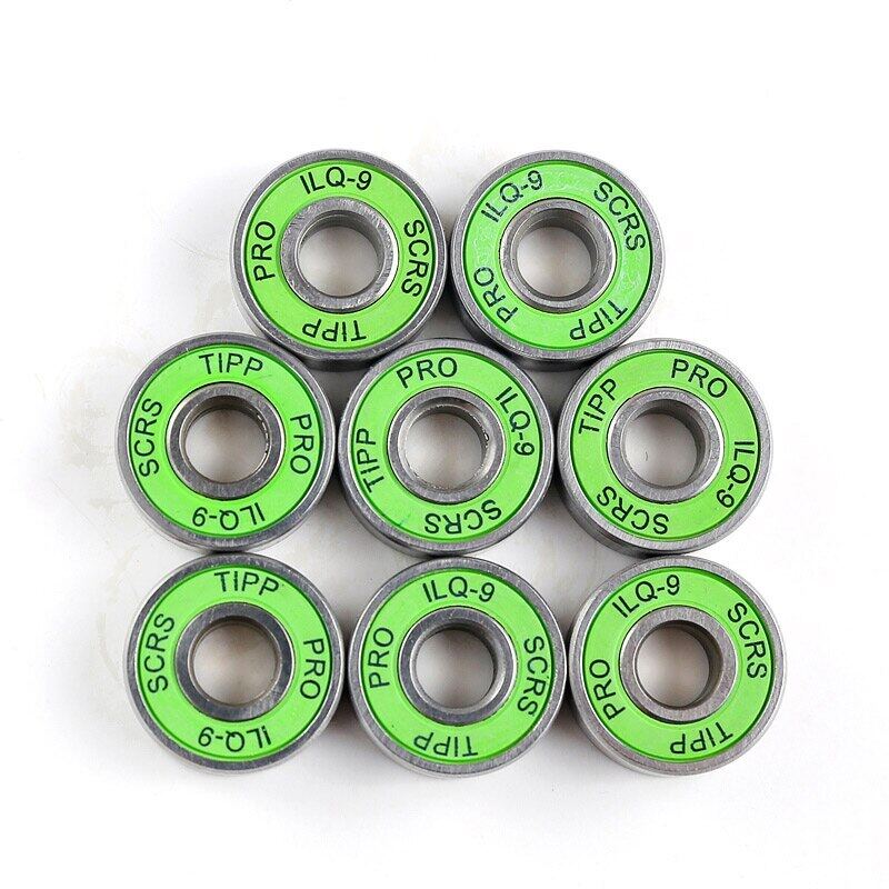 8X Abec-9 608 2Rs Giầy Trượt Bánh Xe Chịu Lực Chống Rỉ Sét Ván Trượt Bánh Xe Chịu Lực Trượt Patin 8X22X7 Mm TRỤC