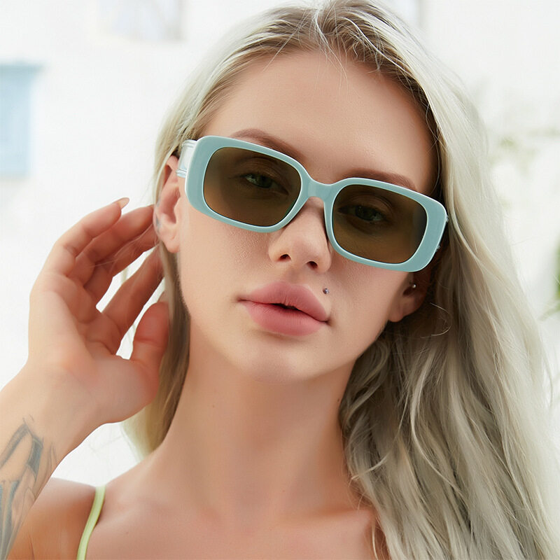 white frame sunglasses womens