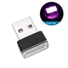 Jomoo Store Xe Khí Quyển Đèn Mini USB LED Người Mẫu Đèn Neon Bầu Không Khí Xung Quanh Đèn Xe Ô Tô Đèn Nội Thất