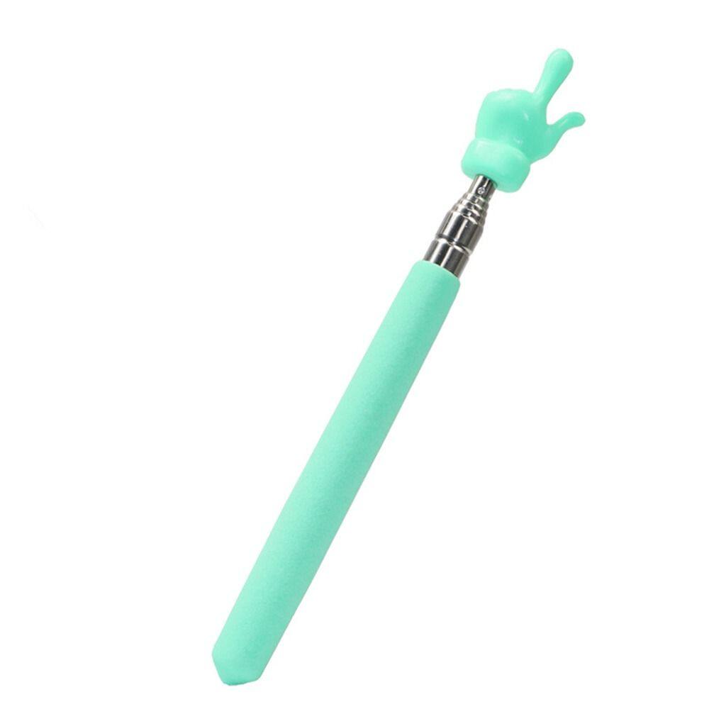BASO4 8 Color Retractable Teaching Aids Teacher Supplies School Reading Sticks Class Pointer Stick White Board Finger Reading Guide Teaching Stick Preschool Teaching Tools Teacher's Special Pointer