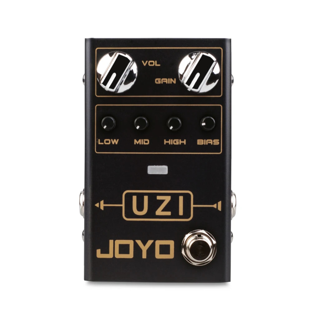 JOYO R-03 UZI Heavy Metal Distortion Guitar Effect Pedal High Gain Effect Pedal Between British Distortion & American Distortion