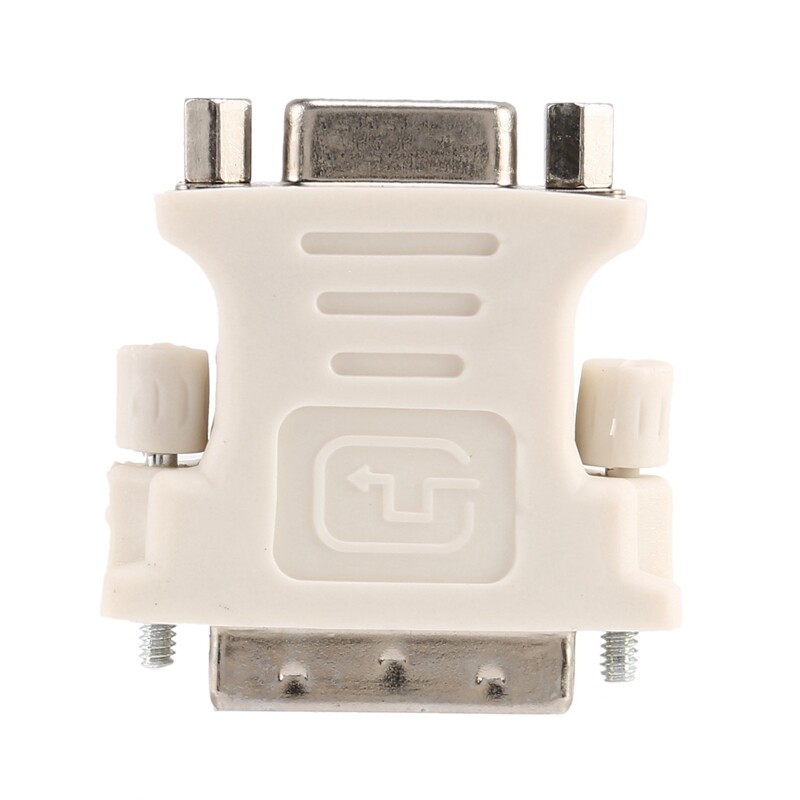 2X DVI male adapter (DVI - D 24 1) to female VGA (15-pin)