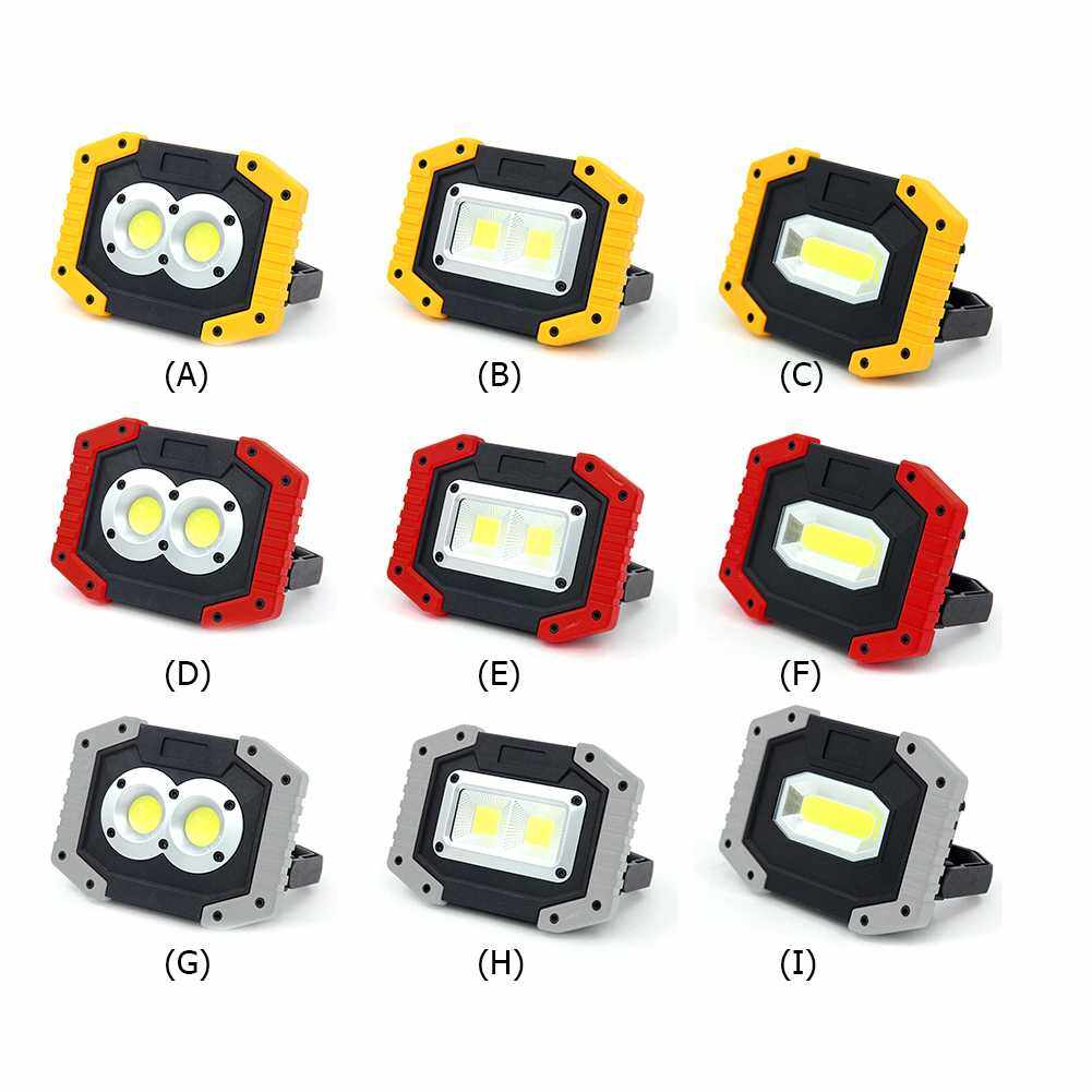 Đèn Pin Sạc Dự Phòng COB Đa Chức Năng Có Tay Cầm Đèn Pin Rọi Có Thể Điều Chỉnh Độ Sáng Vỏ Chống Nước Cho Phụ Kiện Ngoài Trời