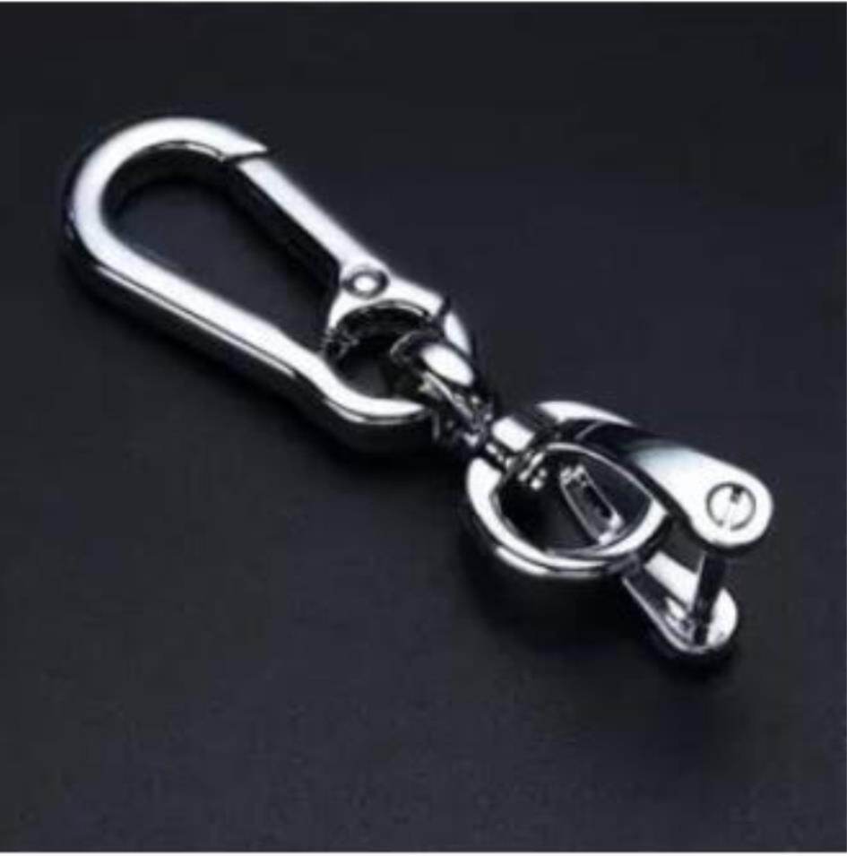 (borongwell)metal Horseshoe Keychain Holder Car Key Ring Multifunctional Keychain