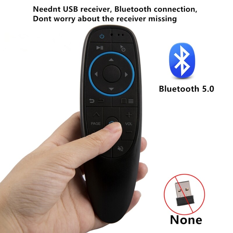 ✪【Yixin Elec】【New Arrival】 G10BTS Bluetooth-compatible Remote Control Wireless Air Mouse 6-Axis Gyroscope