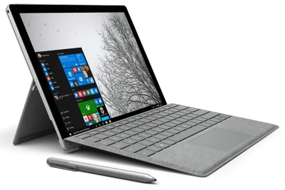Microsoft Surface Pro 4 Intel Core i5-6th Gen/8GB RAM/256GB SSD 12.3" Touch/TypeCover Keyboard/Stylus Pen/Win 10 Pro