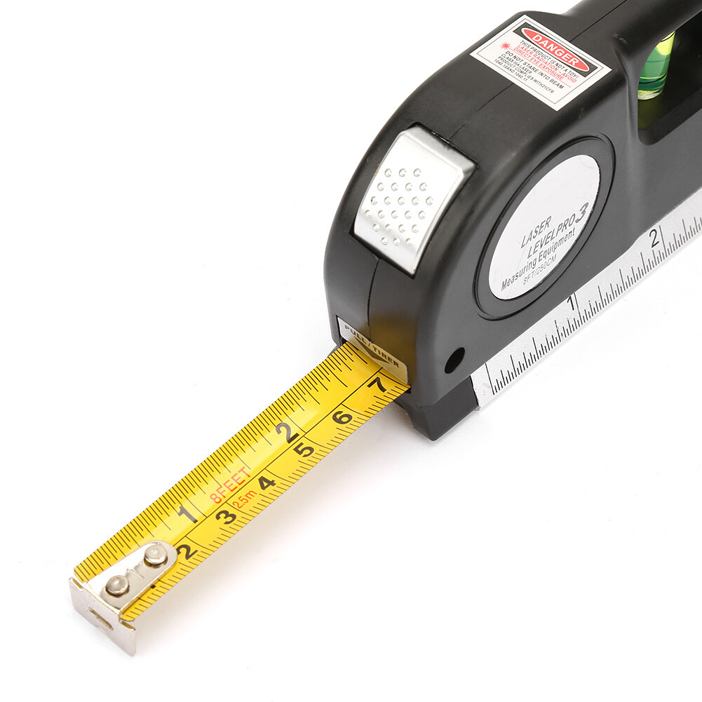 Đa năng laser dọc đo nhỏ gọn cầm tay đo độ cân bằng bằng laser 0-15cm/0-6inch nhiều mục đích cho thử nghiệm công nghiệp