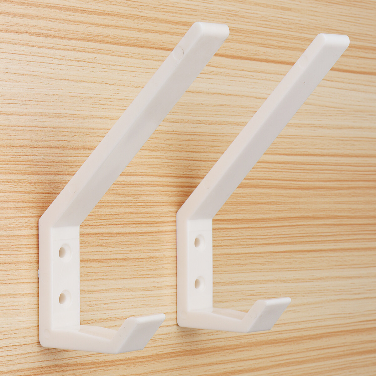 【Super Low Price】【Hanger】2Pcs Wall Mount Motorcycle Helmet Holder Hook Jacket Bags Rack Hanger Display