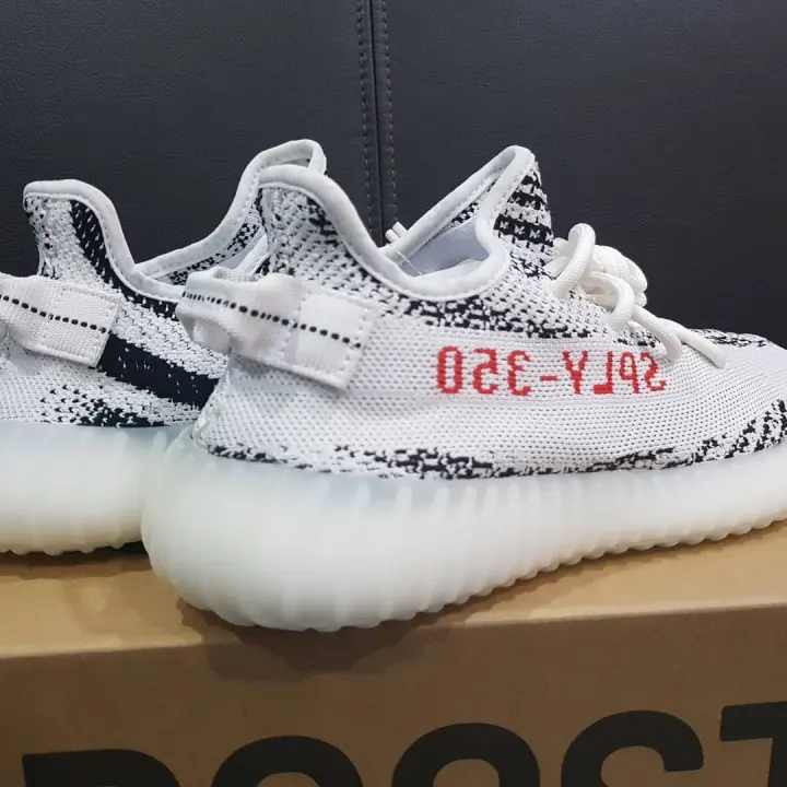 yeezy zebra authentic