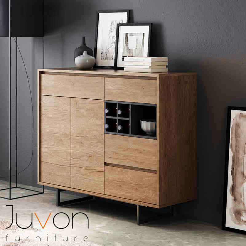 Wooden Buffet Sideboard Storage Cabinet Luxury Wood Office And Home Storage Buffet Sideboard Lazada Singapore