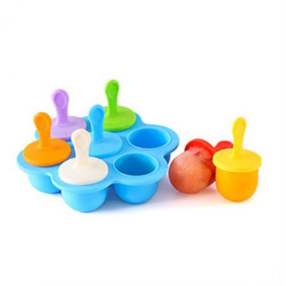 NANMEN Silicone Icemaker Yogurt Baby Cream Maker Mold Fruit Shake Mini Ice Lolly Popsicle Mould