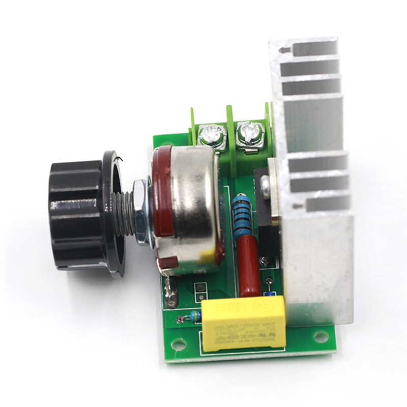 Bộ Điều Chỉnh Điện Áp SCR 4000W Bảng Điều Khiển Điều Khiển Tốc Độ Mô-đun Công Suất Cao Điều Chỉnh Độ Sáng Tải Điện Trở AC 220V