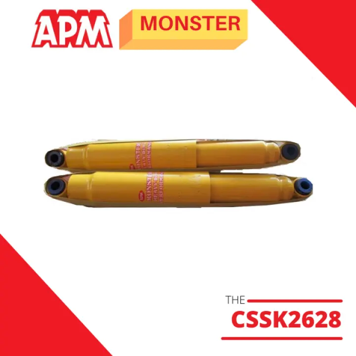 Apm Monster Isuzu D Max 4x2 Gas Shock Absorber Rear Set Lazada