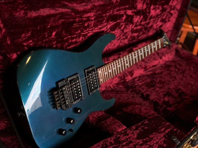 **RARE** 1987 CHARVEL MODEL 5 COBALT BLUE MADE IN JAPAN (USED) Malaysia