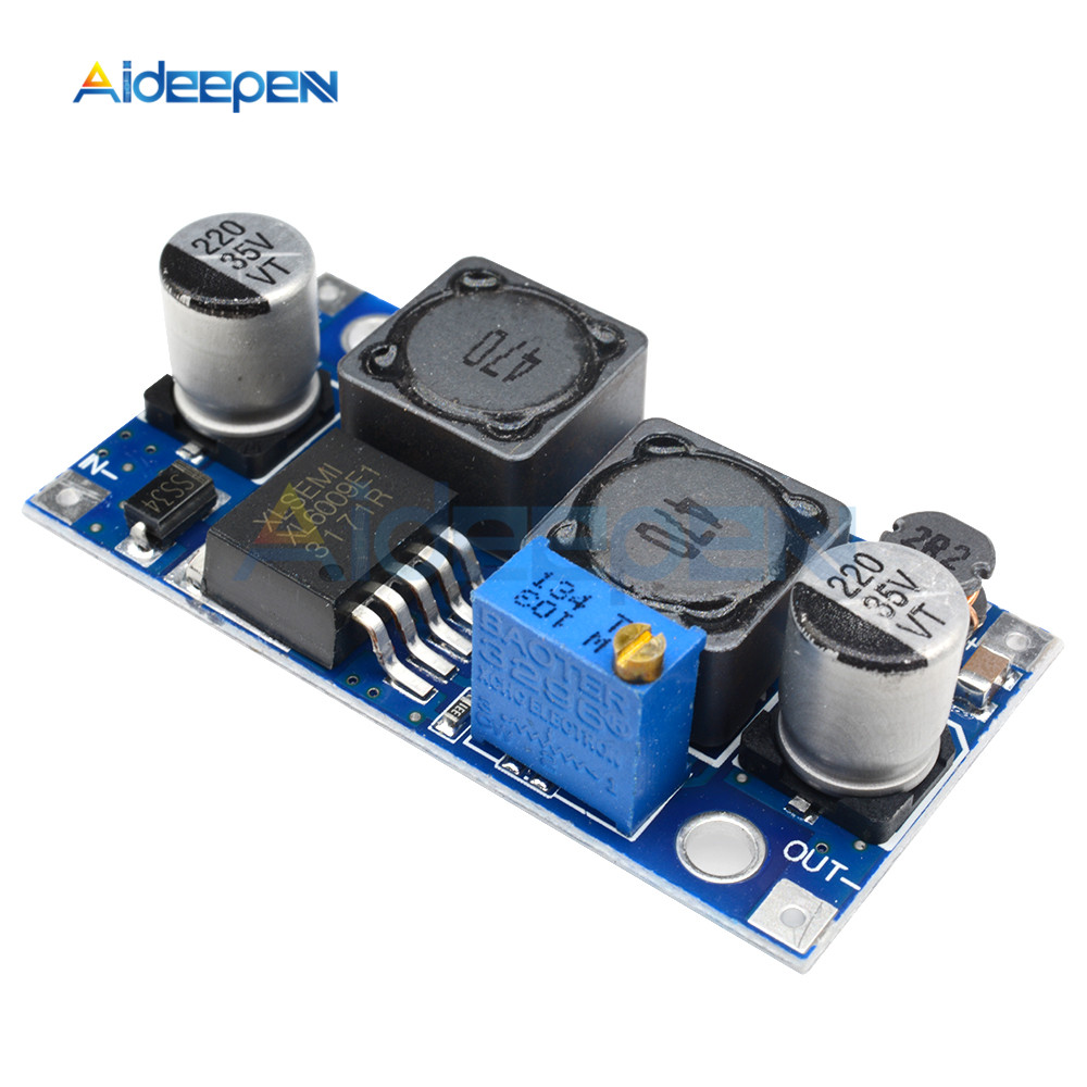 Electric Intensifier Converter Module, Xl6009 Adjustable Solar Voltage Module, 1.25-36V